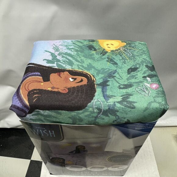 Disney Wish Movie 3 Piece Twin Sheet Set "Free the Wishes" Kids Microfiber Asha - Picture 5 of 6